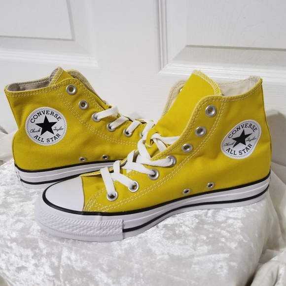 yellow mustard converse